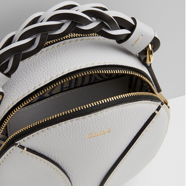 新作★クロエ★DARIA レザー ラウンド ミニバッグ 偽物 CHC21SP200C62846